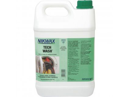 Nikwax Techwash 5 l velké balení pracího prostředku pro voděodolné oblečení