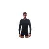 Sensor Merino DF pánské triko dlouhý rukáv černá (Velikost XXXL)