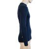 Sensor Merino Df Panske Triko Dlouhy Rukav Tm Modra 1908 9