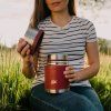 termoska na jidlo esbit 500 ml burgundy v lete