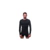 Sensor Merino Active pánské triko dl. rukáv černá (Velikost XXXL)